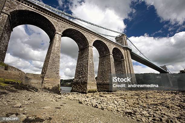 The Menai Bridgeclick Thumbnail Below For Alternative View Stock Photo - Download Image Now