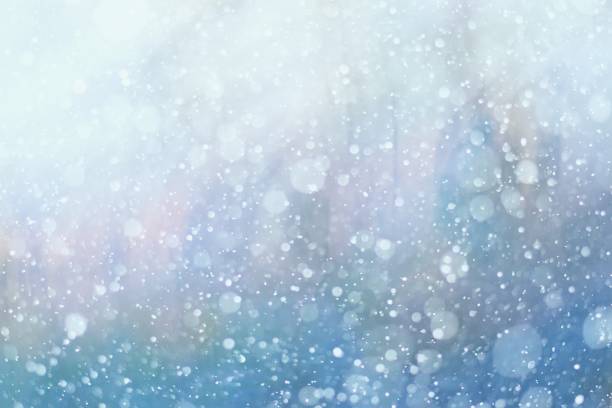 istock Winter nature scenery. Heavy snowfall as an background. 1730032527