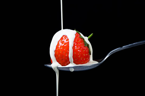 istock Strawberries and cream 173003360