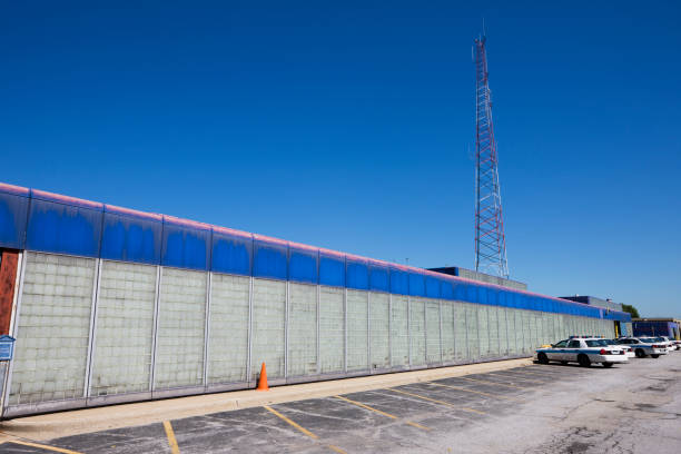 istock Blue Police Station in Pullman, Chicago 173003664