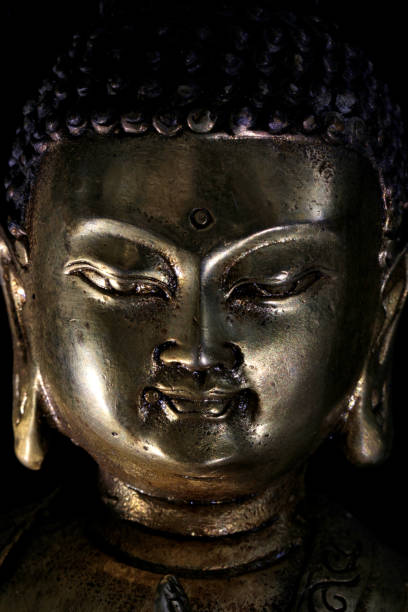 istock head of antique brass Buddha statue 1730039121