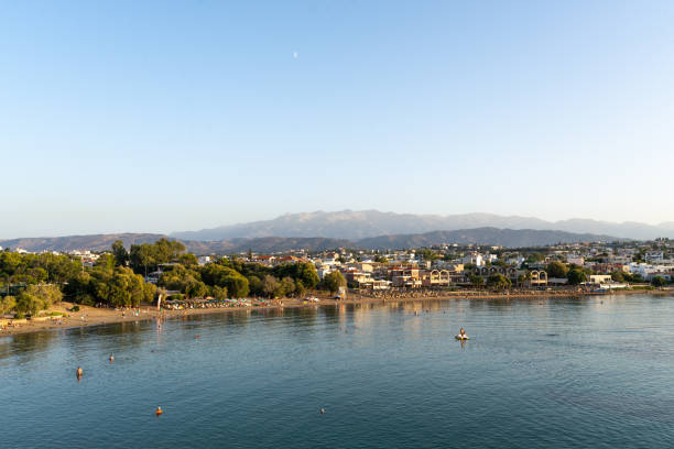 istock Sunset on Paralia Agii Apostoli Beach, Chania 1730040776