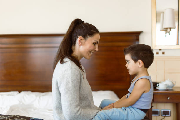 istock Mother and her baby boy 1730043434