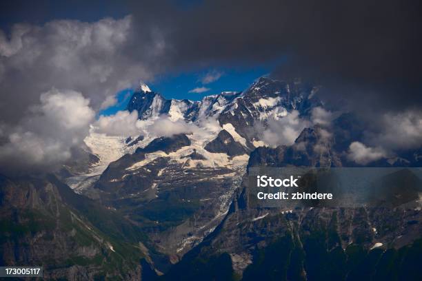 Eiger And Wetterhorn Stock Photo - Download Image Now - Eiger, 2000-2009, 21st Century