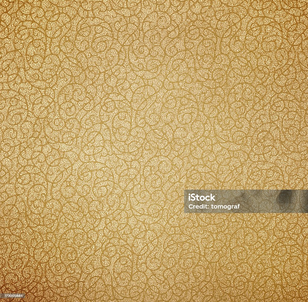 Brown and beige wallpaper with antique design Antique wallpaper XXL Antique Stock Photo