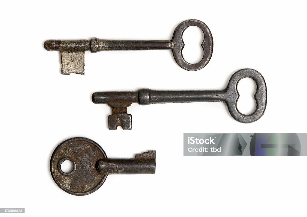 Antico chiavi - Foto stock royalty-free di Affari