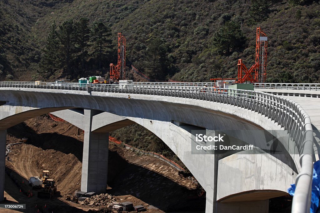 Мост строительство - Стоковые фото Дорожное строительство роялти-фри