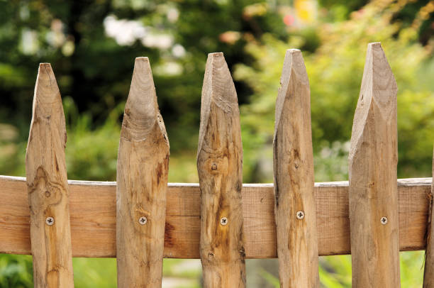 istock wooden fence 173006852