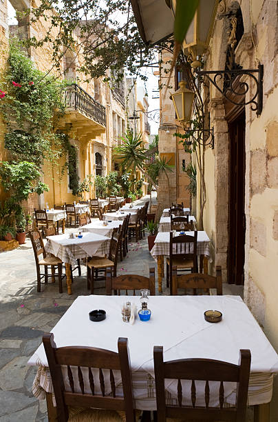 istock Restaurant in Romantic Street 173006904