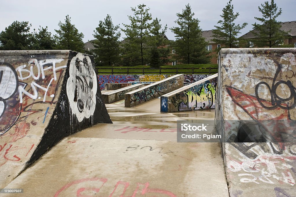 skatepark vacío - Foto de stock de Adolescente libre de derechos