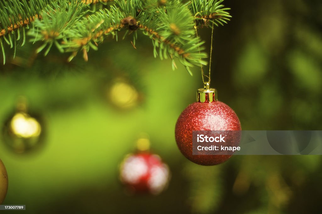 Árbol de Navidad decoración Bauble - Foto de stock de Abeto Picea libre de derechos