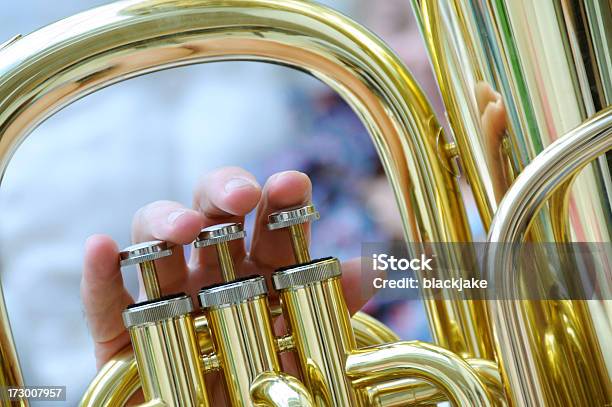 Foto de Válvulas De Tuba e mais fotos de stock de Tuba - Tuba, Brincar, Instrumento musical