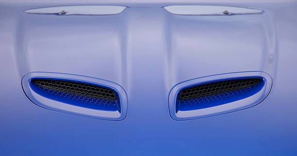 istock Car bonnet with air intakes 173008097