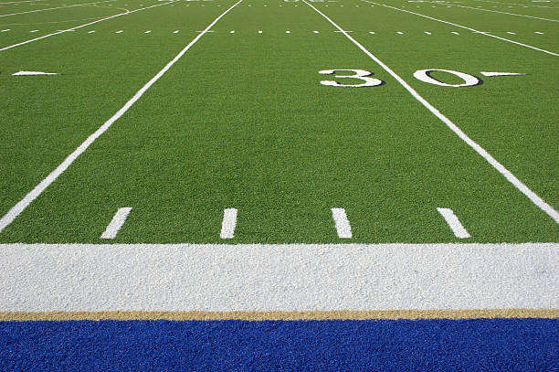 istock American Football 30 Yard Line 173008476