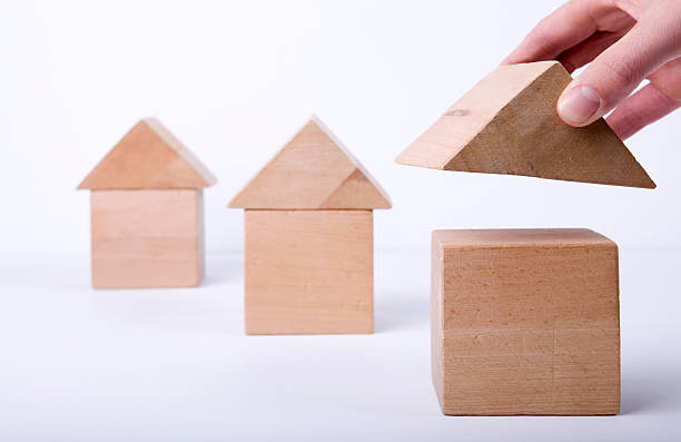 istock This is a conceptual idea for building houses. 173008546