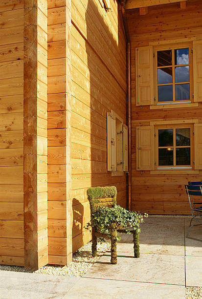 istock Wooden house 173008613