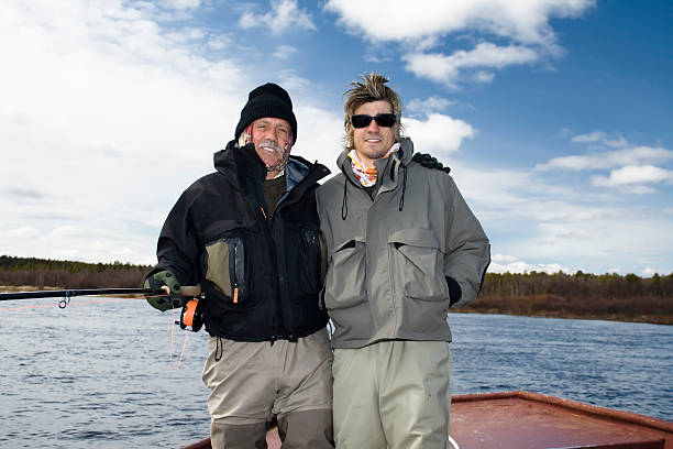 istock Father and son fishing 173008663