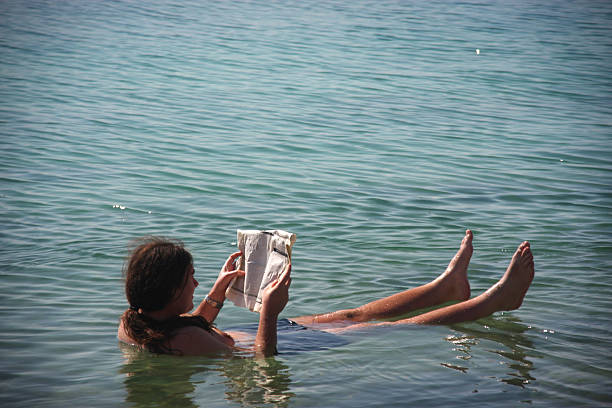 istock Floating in the Dead sea 173009160