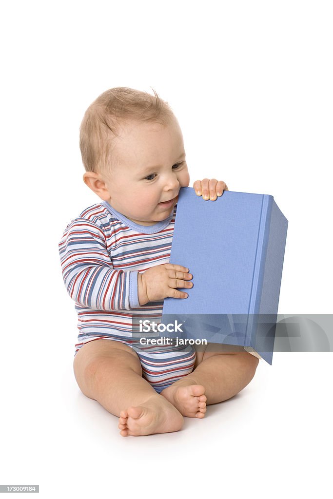 Pequeno reader - Foto de stock de Criança pequena royalty-free