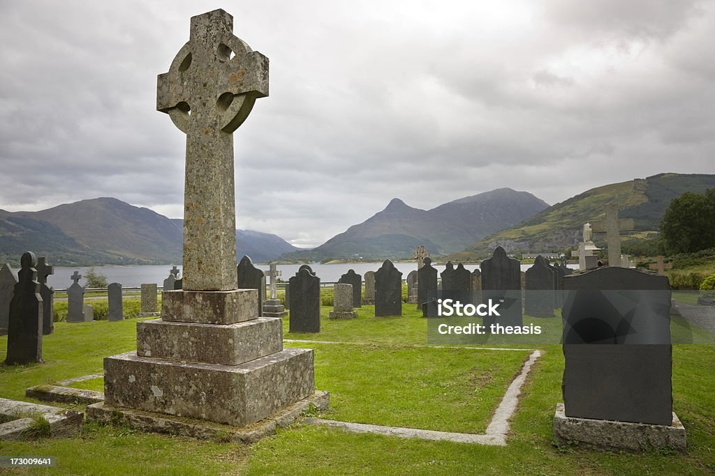 Glencoe-Friedhof - Lizenzfrei Ballachulish Stock-Foto