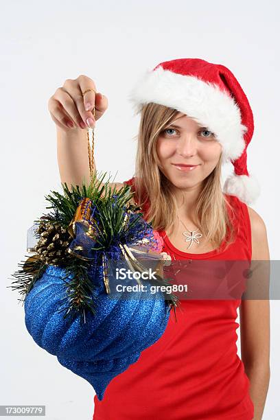 Kobieta Christmas - zdjęcia stockowe i więcej obrazów 18-19 lat - 18-19 lat, 20-24 lata, Blond włosy