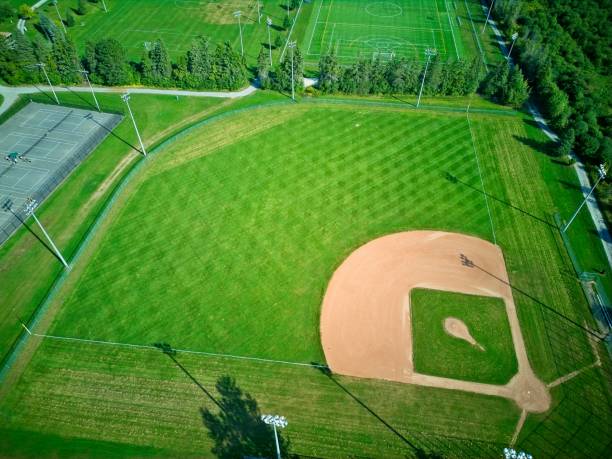 istock Baseball Diamond in a Recreational Complex in a Rural Ontario Town 1730101698