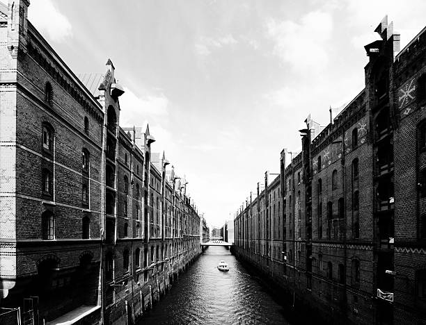 historic speicherstadt hamburg...