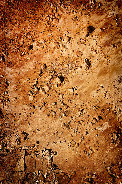 istock A close-up of a brown, dry ground 173010507