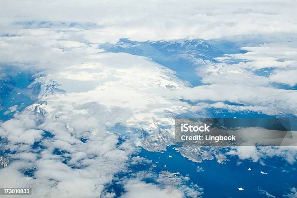 Южной Оконечности Гренландии — стоковые фотографии и другие картинки Вид с воздуха - Вид с воздуха, Северный Полюс, Арктика