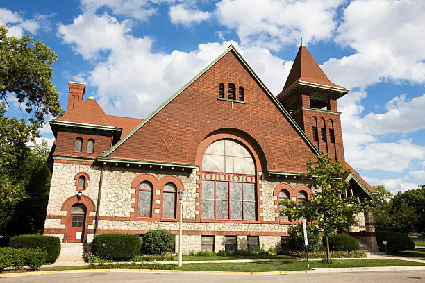 istock Congregational Church in Oak Park 173010889