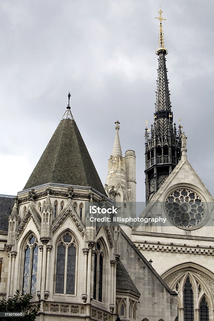 Corte reale di giustizia Londra, Inghilterra - Foto stock royalty-free di Architettura