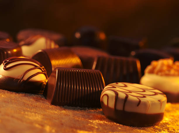 Chocolate candy stock photo