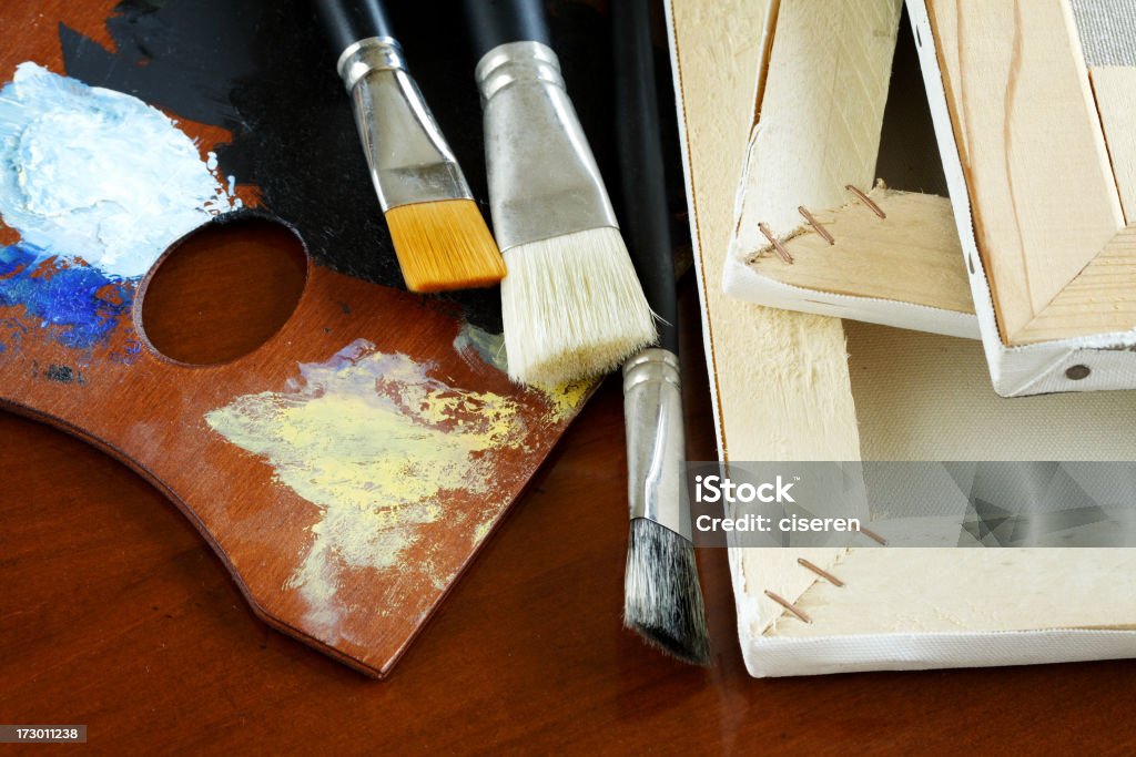 Artist's Studio - Foto de stock de Arte royalty-free