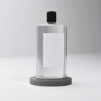 perfume spray nozzle with white background