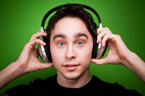 istock Man with headphones 173011524