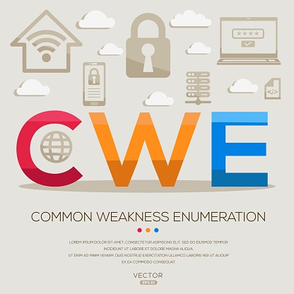 Cwe Examples Cwe Common Weakness Enumeration Stock Illustration - Download Image Now ...