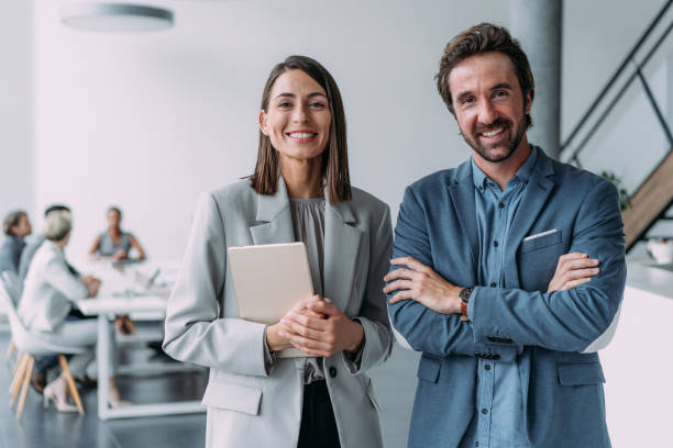 istock Business people in the office. 1730120201