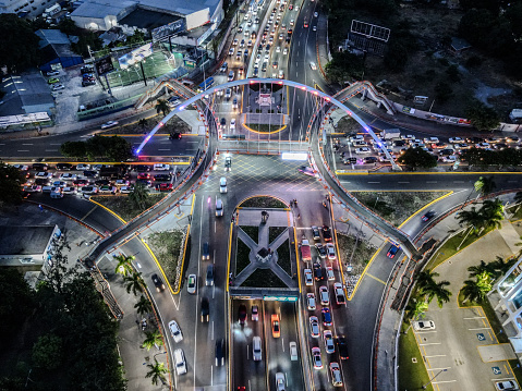 Aerial view of Santo Domingo, Dominican Republic