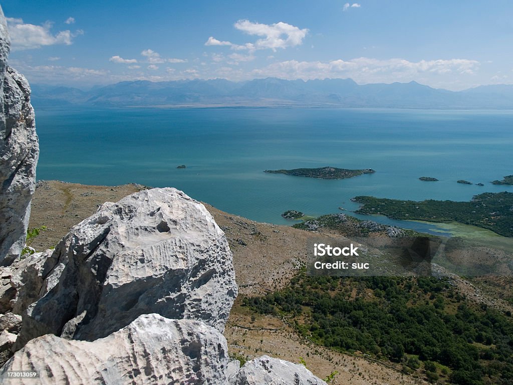 Lago Skadar - Foto de stock de Shkoder royalty-free