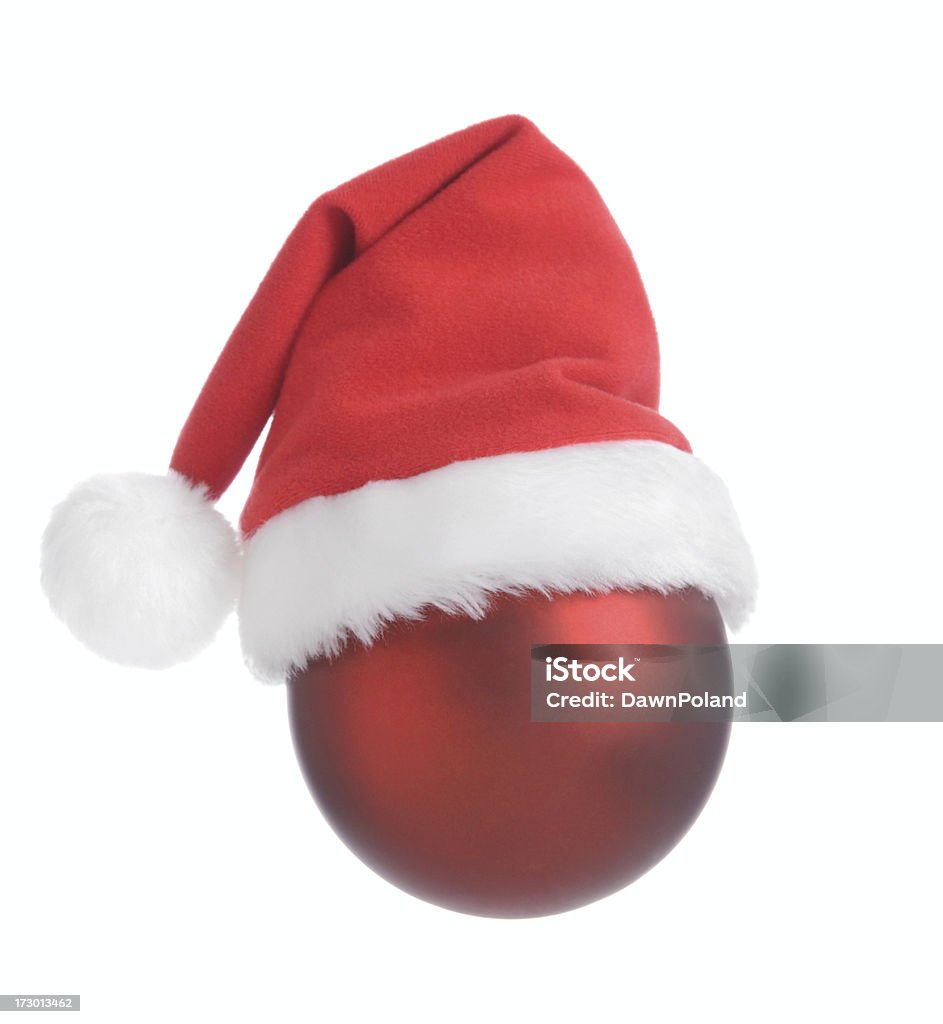 Santa Bauble - Foto de stock de Bola de Árvore de Natal royalty-free