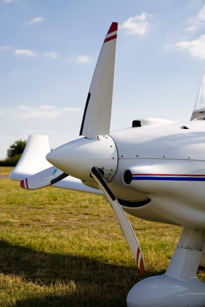 istock Part of a small aircraft 173014064