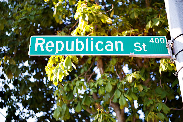 istock Republican Street Sign 173014136
