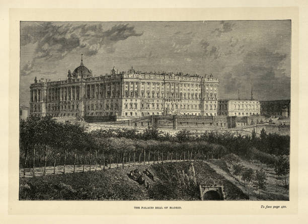 istock Architecture, Baroque, Classicism, Royal Palace of Madrid, Palacio Real de Madrid, History of Spain, 19th Century 1730145331