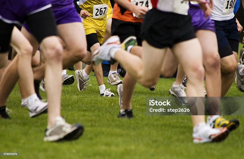 Cross-Country de montaña masculinos - Foto de stock de Adolescente libre de derechos