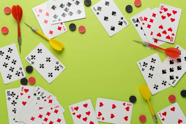istock Different board games on color background, top view 1730152248