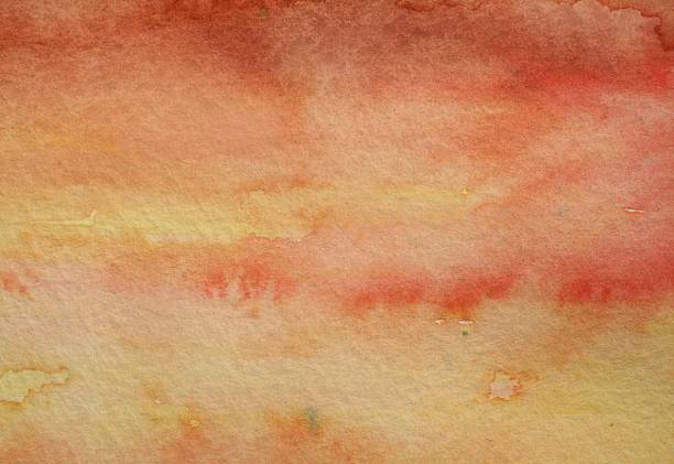 istock Orange Yellow Watercolor 173015287