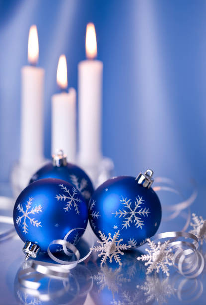istock Christmas Candles & Baubles (XXL) 173015778
