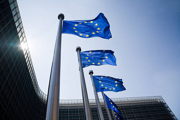 ヨーロッパの国旗 - ecシンボル ストックフォトと画像