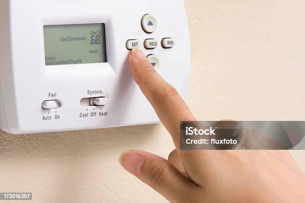 Ambiente Thermostat Stockfoto und mehr Bilder von Thermostat - Thermostat, Bedienungsknopf, Erfinderisch