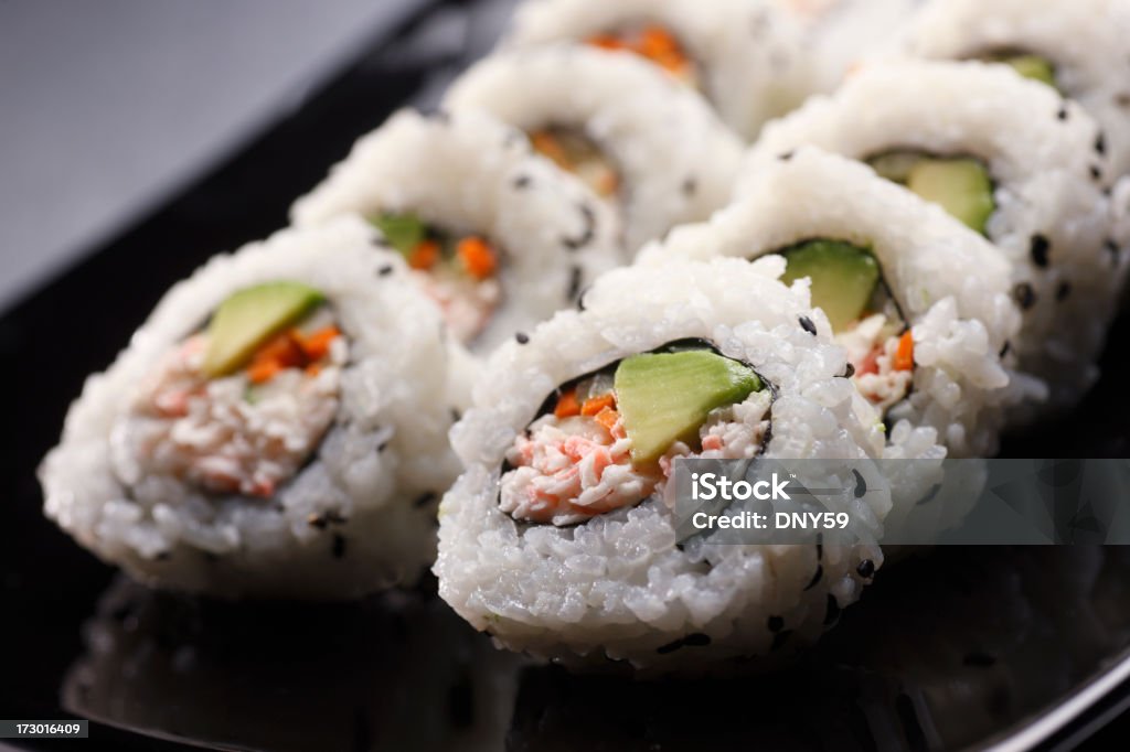 California Roll - Lizenzfrei California-Rolle Stock-Foto